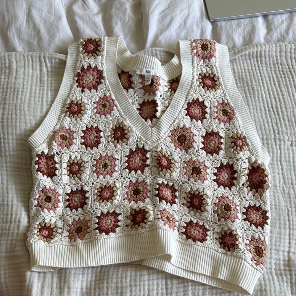 Crochet sweater